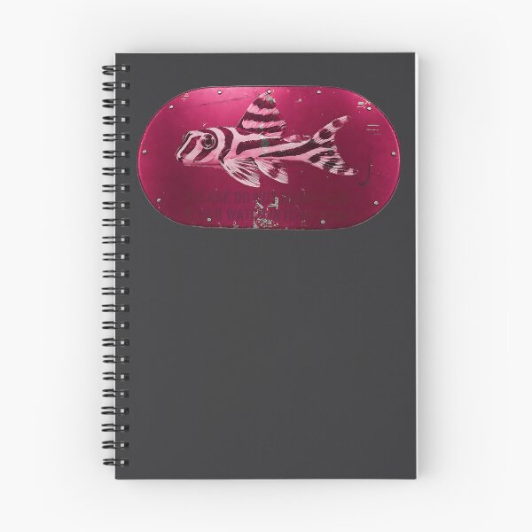 Item preview, Please Don’t Dump Your Black Water – Zebra Pleco Vintage Sign designed and sold by monolithstudio.