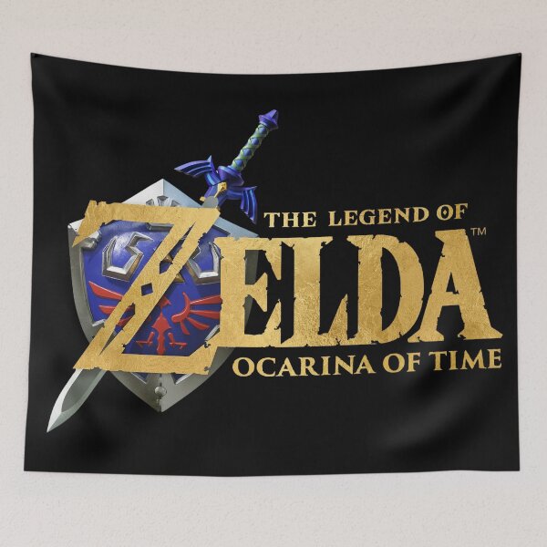 Item preview,  The Legend of Zelda: Ocarina of Time – Logo 2026 designed and sold by Pixel Sakura Gallery.