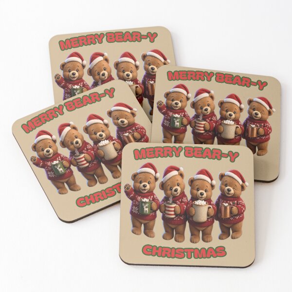 Item preview, Merry Bear-y Christmas Cute Teddy Bears designed and sold by CraftyValley.