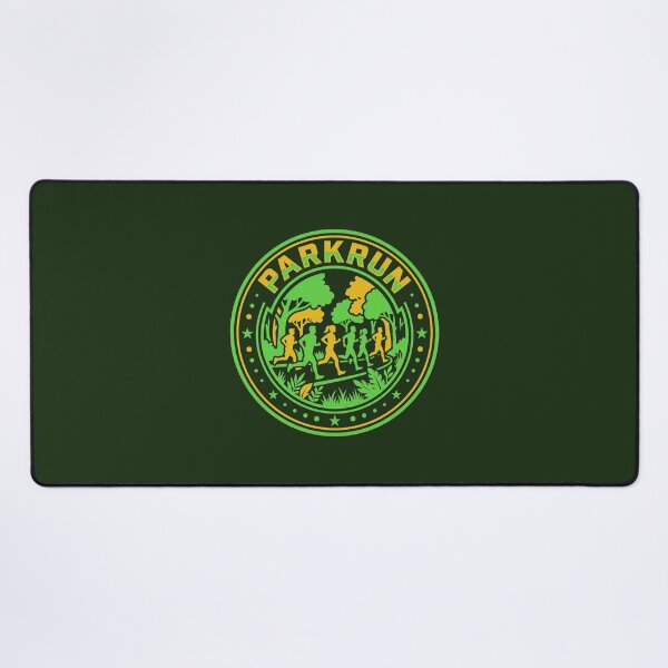 Item preview, Parkrun Retro Green Seal Running Club Forest Trail Runner Graphic designed and sold by KiwiRider.