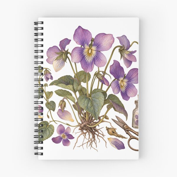 Item preview, Field Notes: Collected in Quiet – Botanical Illustration Design designed and sold by Xnuery.