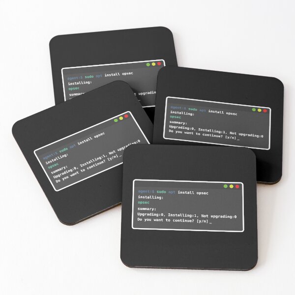 Item preview, Sudo Apt Install Opsec – Terminal Linux Design designed and sold by Brido14.