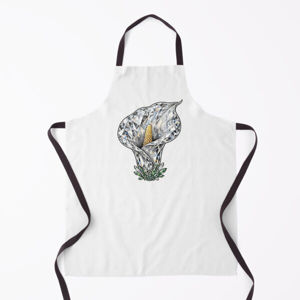 Item preview, Calla Lily Crystal Sticker - White Alcatraz Diamond Real Color designed and sold by Crystal Critters .