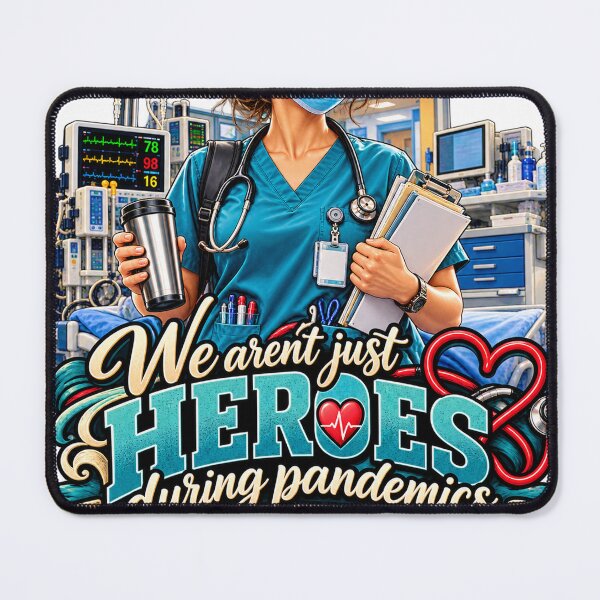 Item preview, Nurses Are Heroes Every Day – Proud Nurse Appreciation Gift designed and sold by HarrisButterfield&Company.