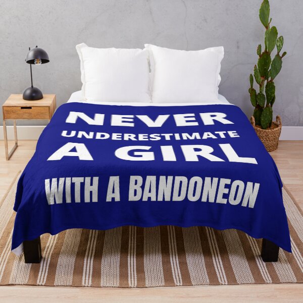 Item preview, Never underestimate a girl a Bandoneon designed and sold by fev-rocks.