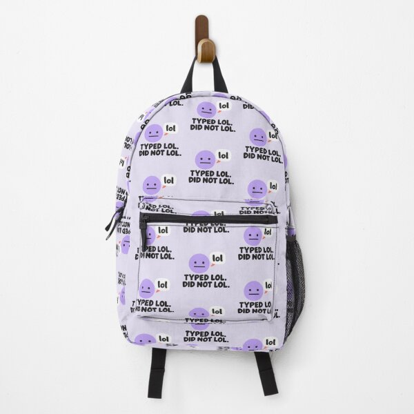 Item preview, Sarcastic Typed LOL Did Not LOL Funny Text Sticker designed and sold by Fanverse Merchandise.