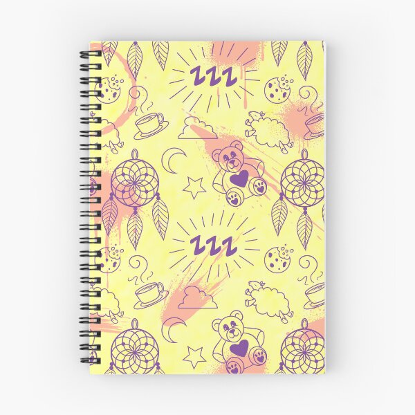 Item preview, Cute, Messy Sleep Pattern - Yellow designed and sold by Kemothify.