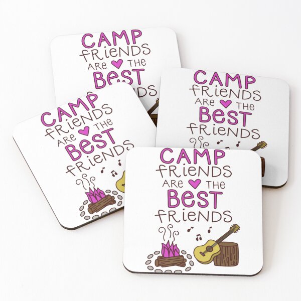 Item preview, Camp Friends Are The Best Friends - Acoustic Campfire & Outdoor Vibe designed and sold by Kanlistedmarn.