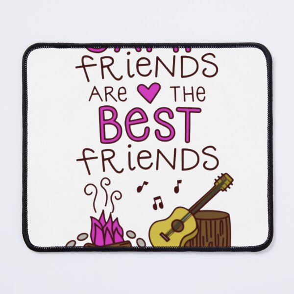Item preview, Camp Friends Are The Best Friends - Acoustic Campfire & Outdoor Vibe designed and sold by Kanlistedmarn.