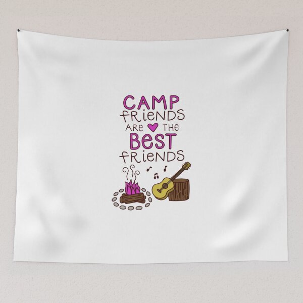 Item preview, Camp Friends Are The Best Friends - Acoustic Campfire & Outdoor Vibe designed and sold by Kanlistedmarn.