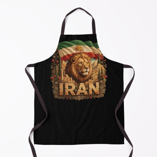 Item preview, Iran Heritage – Lion & Sun Emblem designed and sold by FlagX.