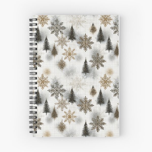 Item preview, Scandinavian rustic metallic Christmas elements designed and sold by filigreedigital.