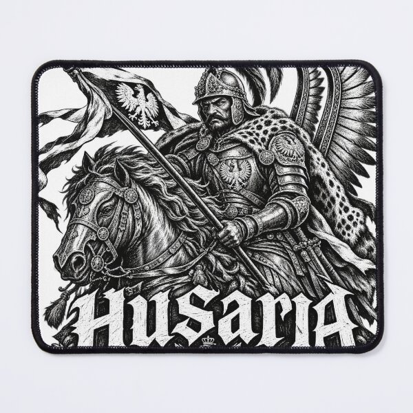 Item preview, Husaria Winged Hussar Woodcut Grimdark Warrior Design designed and sold by SunnyDesign82.