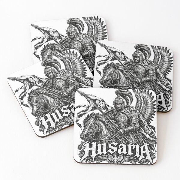 Item preview, Husaria Winged Hussar Woodcut Grimdark Warrior Design designed and sold by SunnyDesign82.