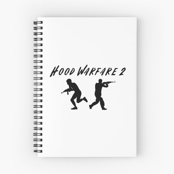 Item preview, Hood Warfare 2 Urban Gaming Shooter Black Silhouette Graphic designed and sold by kanjxtan.