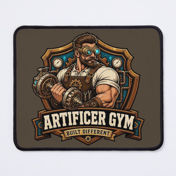 Item preview, Artificer Gym Built Different Steampunk Workout RPG designed and sold by Dice_Goblin_Studio.