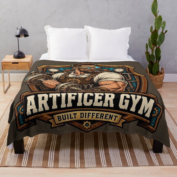 Item preview, Artificer Gym Built Different Steampunk Workout RPG designed and sold by Dice_Goblin_Studio.
