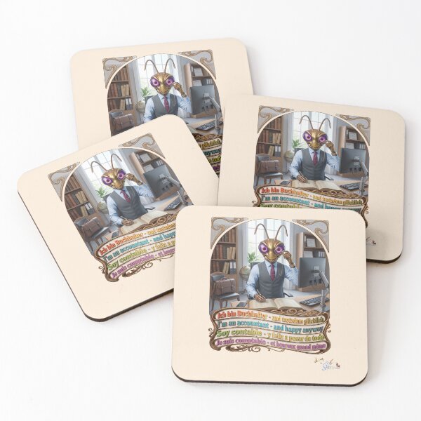 Item preview, Grasshopper JOGUE by HERMIE: Accountant Finance Job Pop Art designed and sold by HERMIE-design.