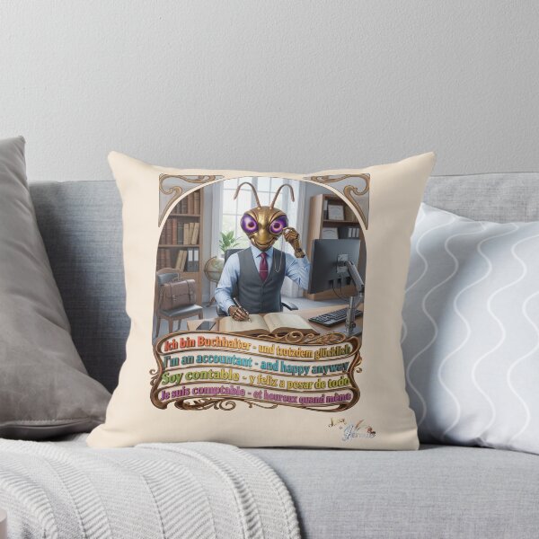 Item preview, Grasshopper JOGUE by HERMIE: Accountant Finance Job Pop Art designed and sold by HERMIE-design.