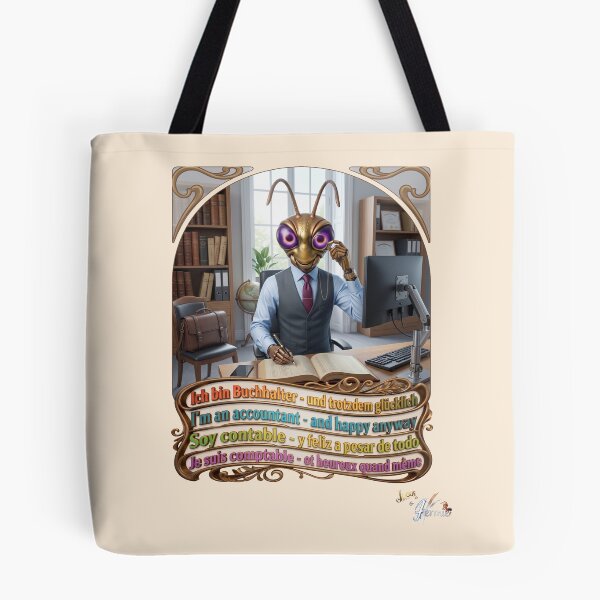 Item preview, Grasshopper JOGUE by HERMIE: Accountant Finance Job Pop Art designed and sold by HERMIE-design.