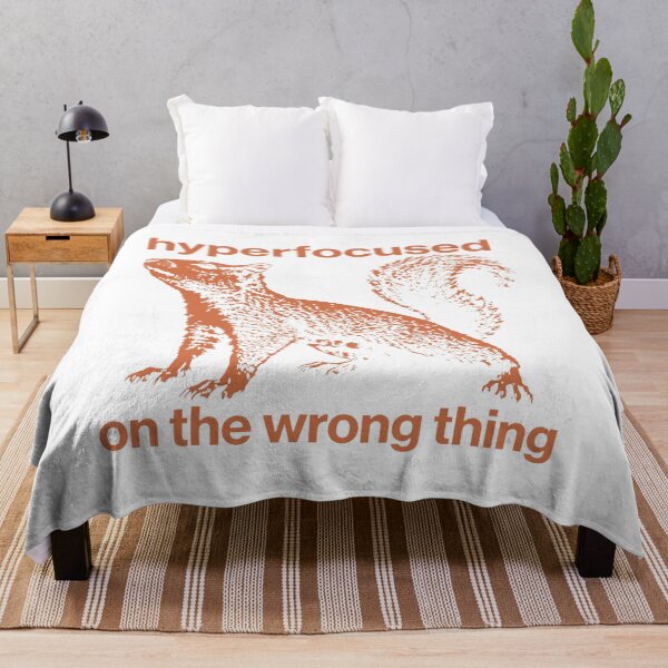 Item preview, Hyperfocused On The Wrong Thing Funny Squirrel designed and sold by KristiTaylorArt.