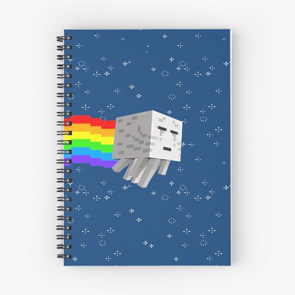 Item preview, Ghast Nyan Cat Pixel Art Y2K Retro Internet Aesthetic designed and sold by TrxshWear.