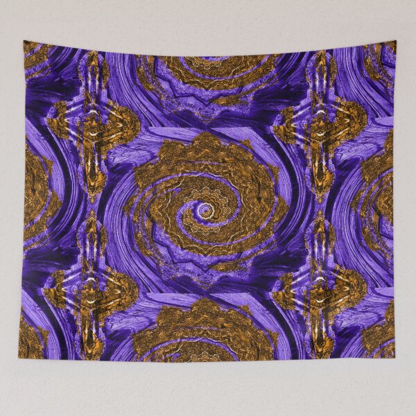 Item preview, Purple and Gold Mandala designed and sold by Robert Ball.