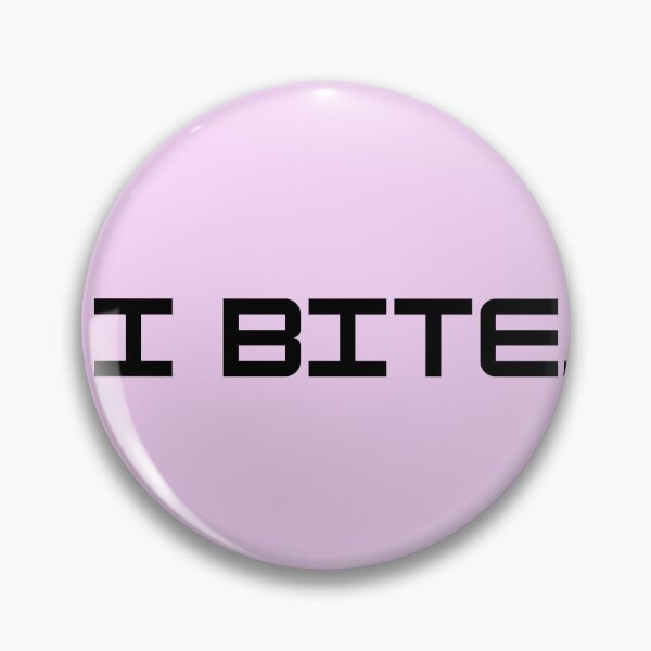 Item preview, I bite. designed and sold by cjchaoscreates.