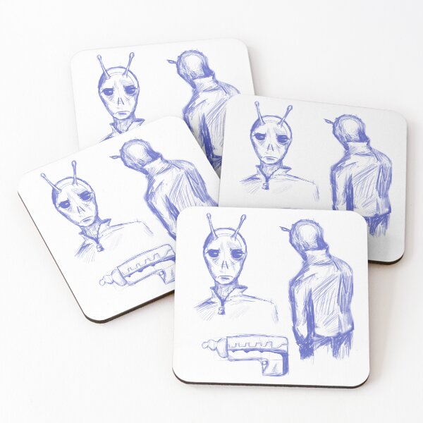 Item preview, Cool Alien Blue designed and sold by Seapupy.