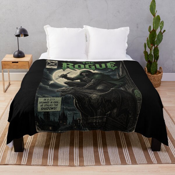 Item preview, The Rogue - Master of Shadows Retro Comic Cover | TTRPG Fantasy  designed and sold by Dice_Goblin_Studio.