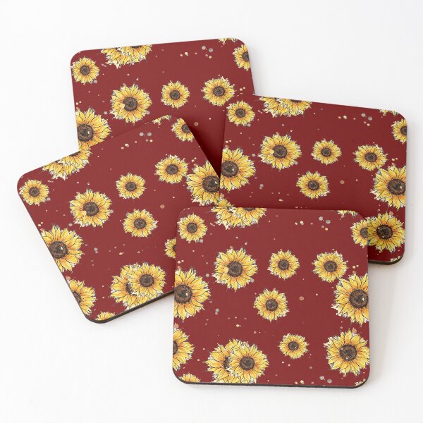 Item preview, Watercolor Sunflower Seamless Pattern designed and sold by SunflowerPower22.