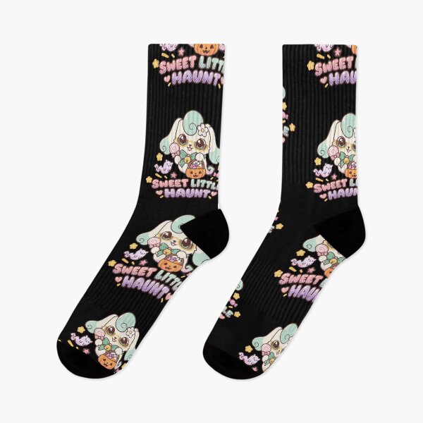 Item preview, Sweet Little Haunt – Cute Halloween Ghost Pun designed and sold by myanko.