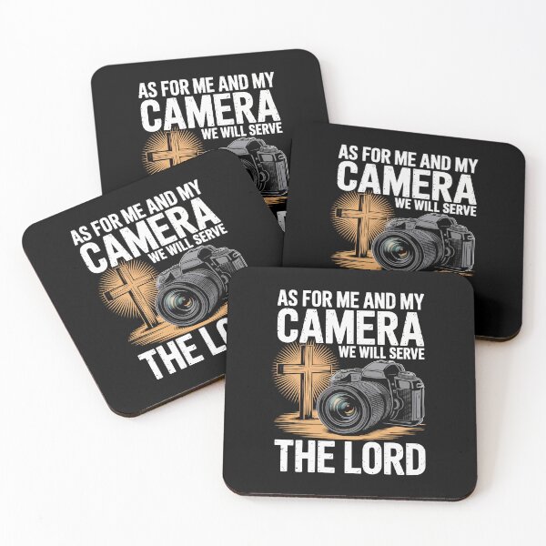 Item preview, As For Me And My Camera We Will Serve The Lord designed and sold by jkrphoto.