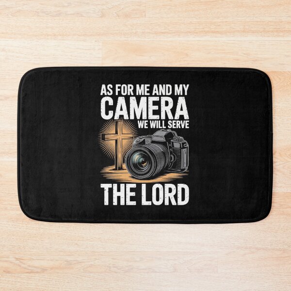 Item preview, As For Me And My Camera We Will Serve The Lord designed and sold by jkrphoto.