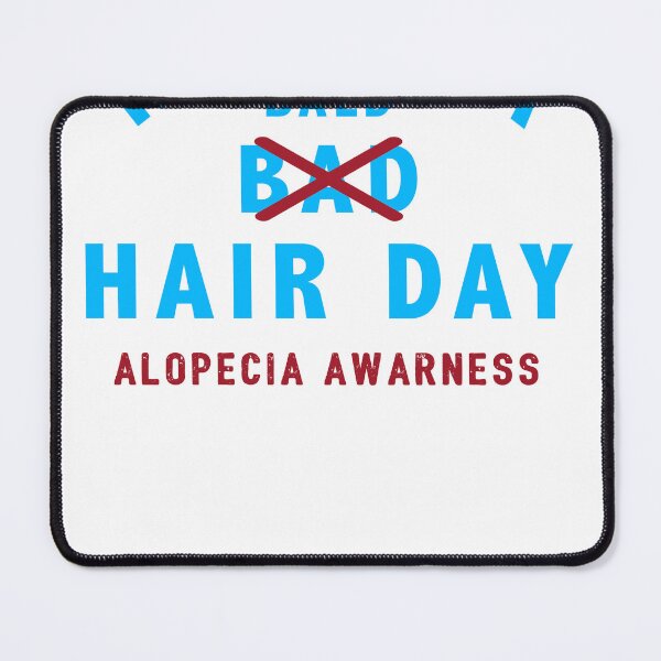 Item preview, Having a Bald Hair Day designed and sold by Phaedra Jones.
