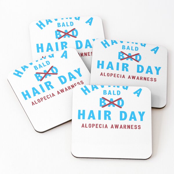 Item preview, Having a Bald Hair Day designed and sold by Phaedra Jones.
