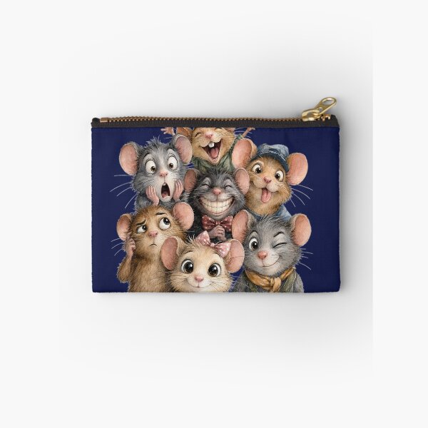 Item preview, Comical Mice Group Selfies designed and sold by Beyond The Canvas.