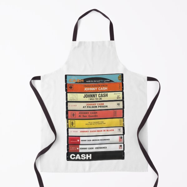 Item preview, Johnny Cash - Studio Albums - Vintage Cassette Print designed and sold by Mr Mustard Prints.
