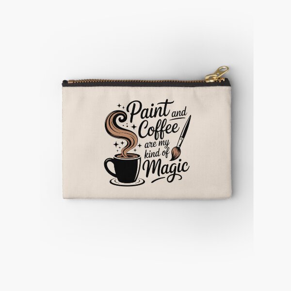 Item preview, Paint and Coffee Are My Kind of Magic – Funny Artist Coffee Design designed and sold by Jollys-ArtShop.