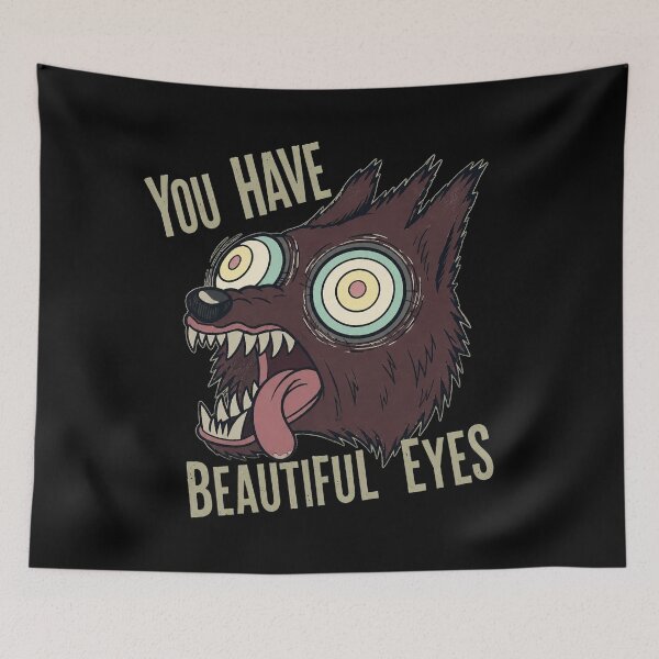 Item preview, Beautiful Eyes Wolf designed and sold by Juanitafont86.