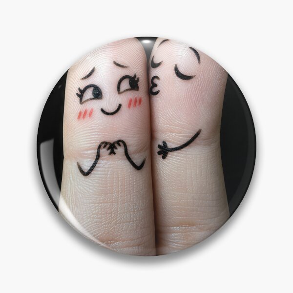 Item preview, Two Finger with Romantic Expressions designed and sold by Maria Dryfhout.