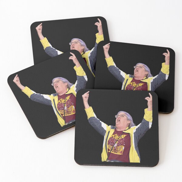 Item preview, Funny Angry Screaming Protest Woman Double Middle Finger Meme Design    designed and sold by Designart68.