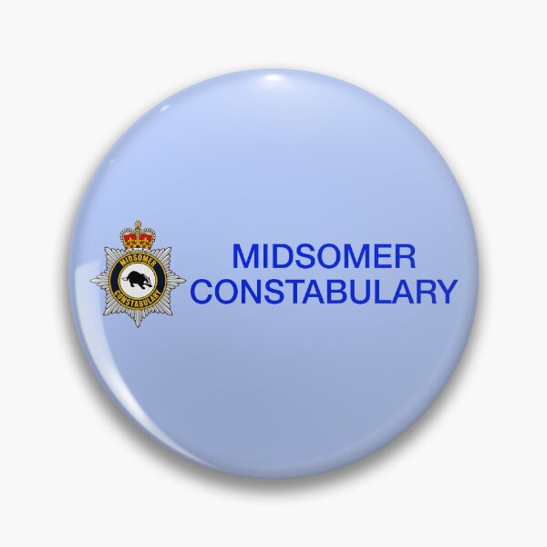 Item preview, Midsomer Constabulary Work Shirt (on Lt. Blue) designed and sold by PawsitiveMum3.