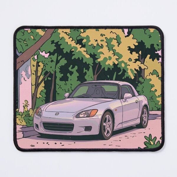 Item preview, Honda S2000 AP1 Retro Anime Aesthetic JDM Roadster Art designed and sold by Motorline44.