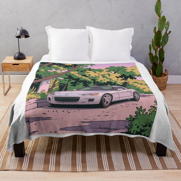 Item preview, Honda S2000 AP1 Retro Anime Aesthetic JDM Roadster Art designed and sold by Motorline44.