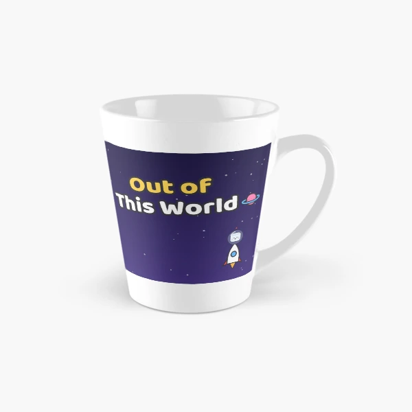 Out of This World - Cute Astronaut Marshmallow Pip in Space — Classic Mug by BiMood