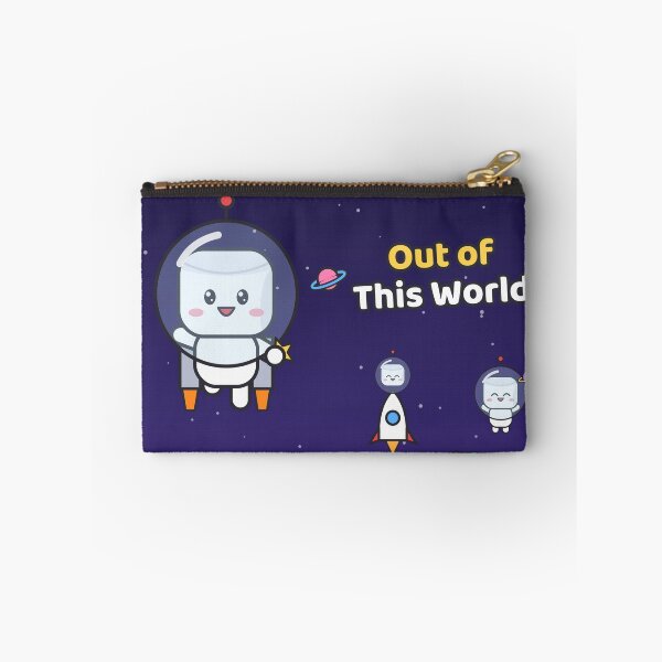 Item preview, Out of This World - Cute Astronaut Marshmallow Pip in Space designed and sold by BiMood.