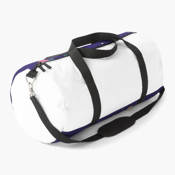 Out of This World - Cute Astronaut Marshmallow Pip in Space — Duffle Bag by BiMood