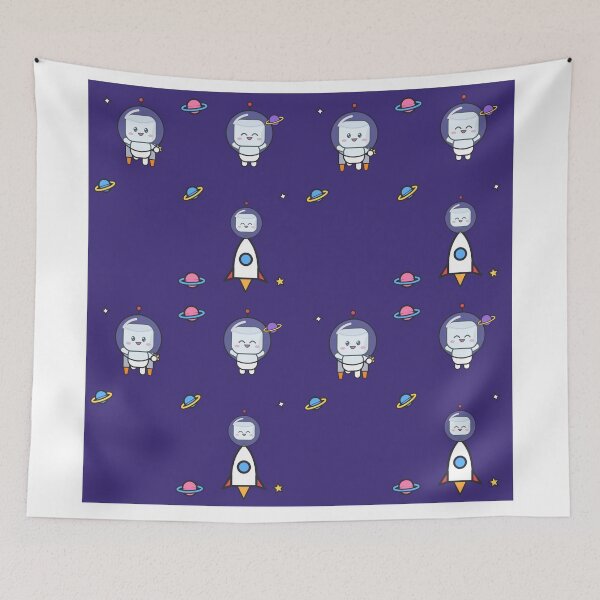 Item preview, Out of This World - Cute Astronaut Marshmallow Pip in Space designed and sold by BiMood.