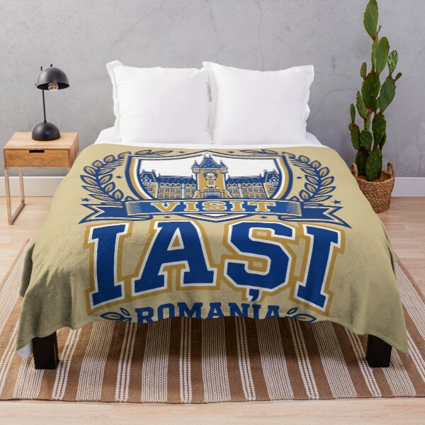 Item preview, Visit Iași Romania Palace of Culture Crest designed and sold by AIG - Andrei Ilie Graphics.